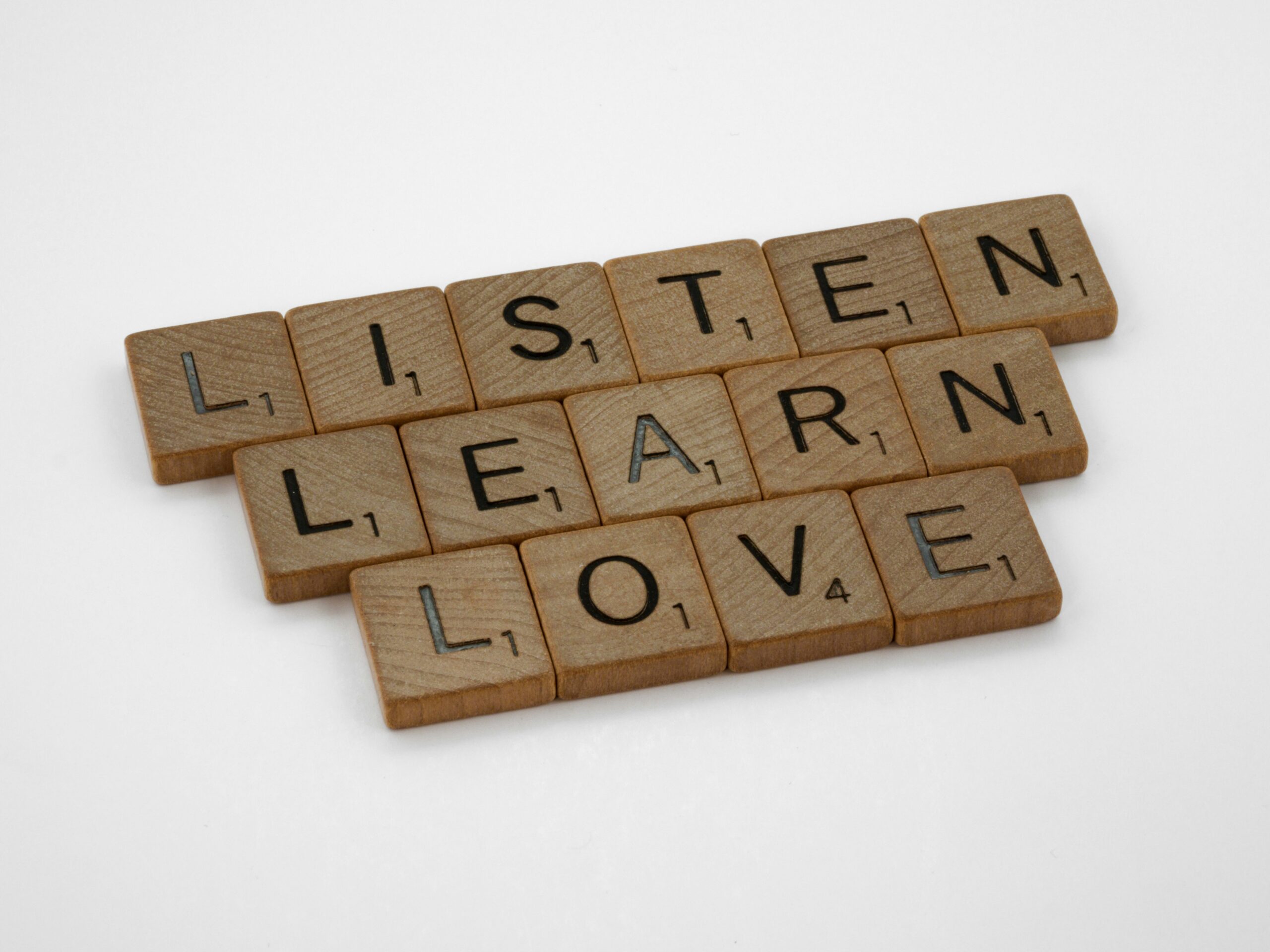scrabble letters listen learn love in blog about passive aggressive relationships by erin moore centered one
